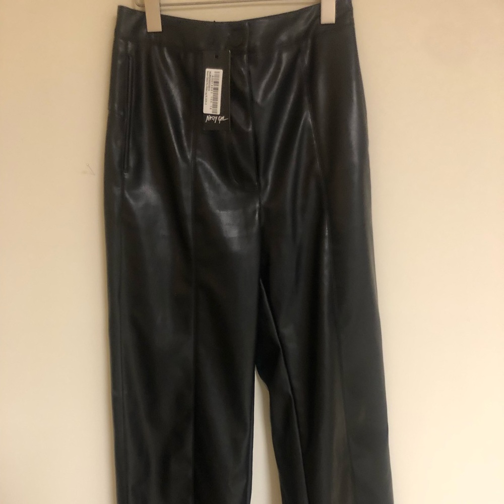 Nasty Gal - Leather Like Pants - Size 4 New w/Tags